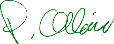 Signature of Philippe Allaire