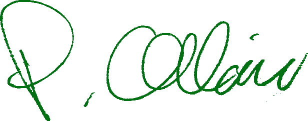 Signature of Philippe Allaire